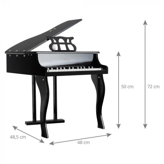 FunKey MGP-30 BK Mini Grand Piano Negru [4]