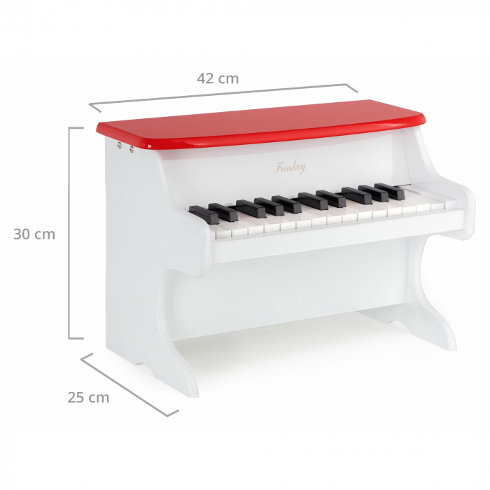 FunKey MP-25 Mini Pian Alb pentru copii [3]