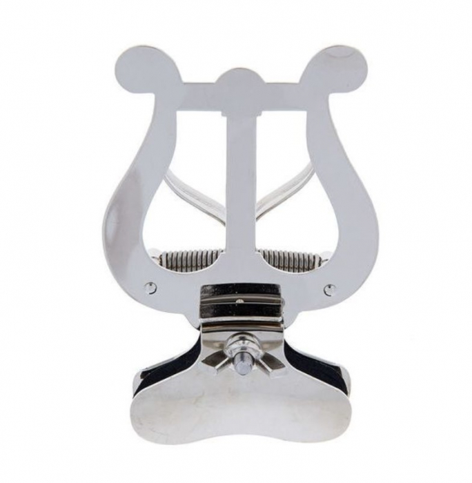 Lira / Stativ partituri Riedl 203 N argintiu trompeta trombon sopran sax [3]