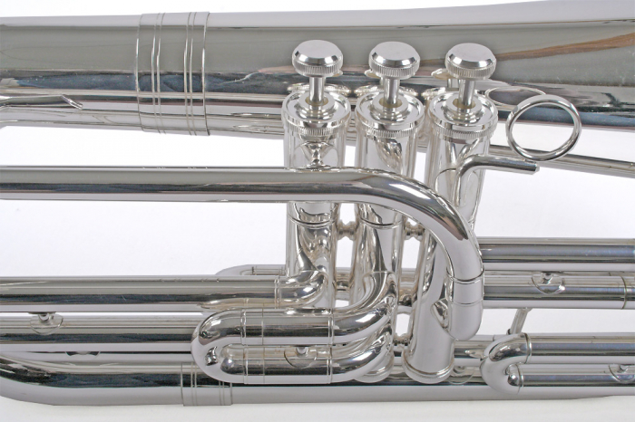 Marching Bariton Bb Karl Glaser argintiu [3]