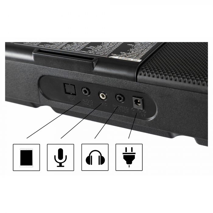 McGrey LK-6120-MIC orga clape luminate negru [3]
