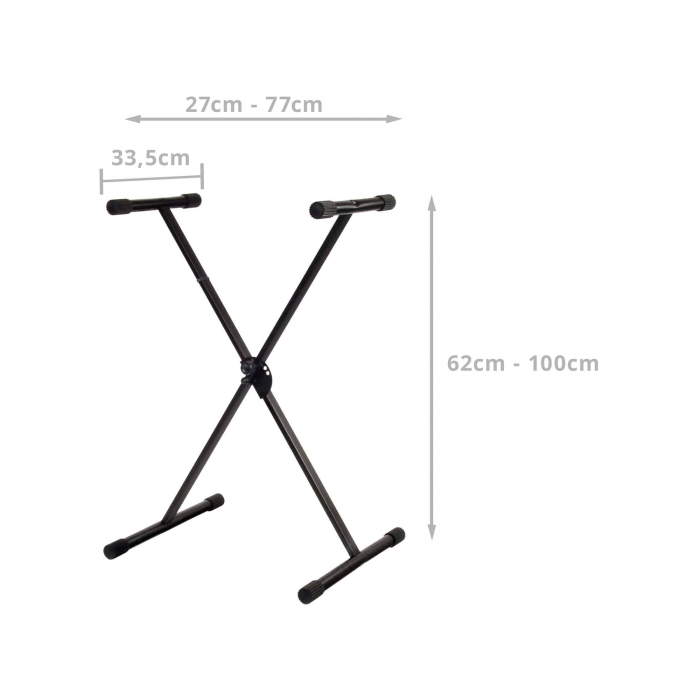 McGrey LK-6120-MIC Set pian portabil roz + stativ + casti + microfon [9]