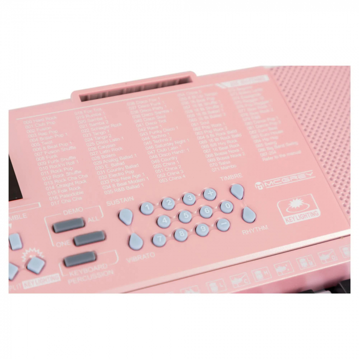 Orga McGrey LK-6120-MIC roz clape luminate [9]