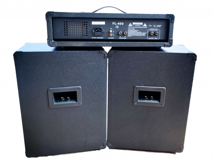 Mixer amplificat Hy-X-Amp FL-400 + 2 boxe pasive 200W+200W [2]