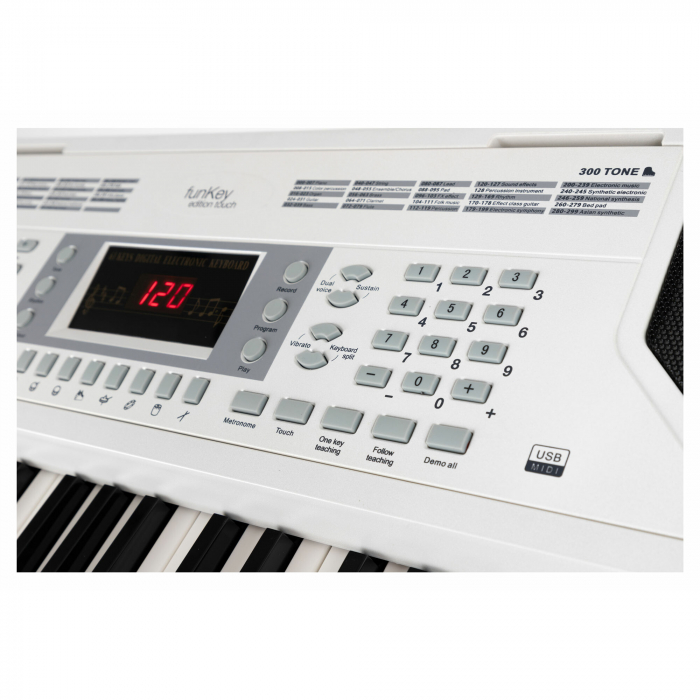 Orga FunKey 61 Edition Touch WH ALB [8]