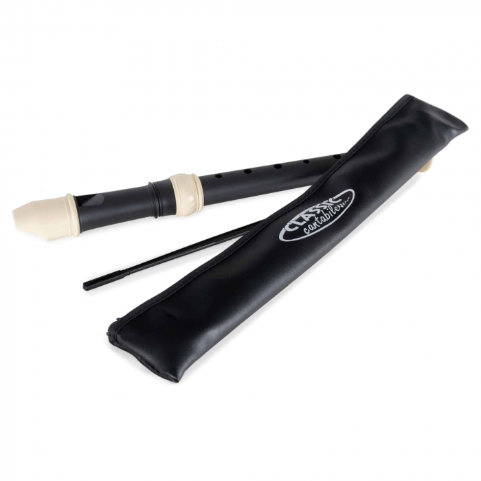 Fluier Classic Cantabile Stellina C Soprano Recorder Baroque Black [2]