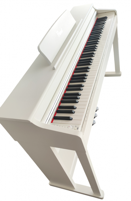 Set Pian Digital Flame B89 WH Alb + Scaun Classic Cantabile [4]