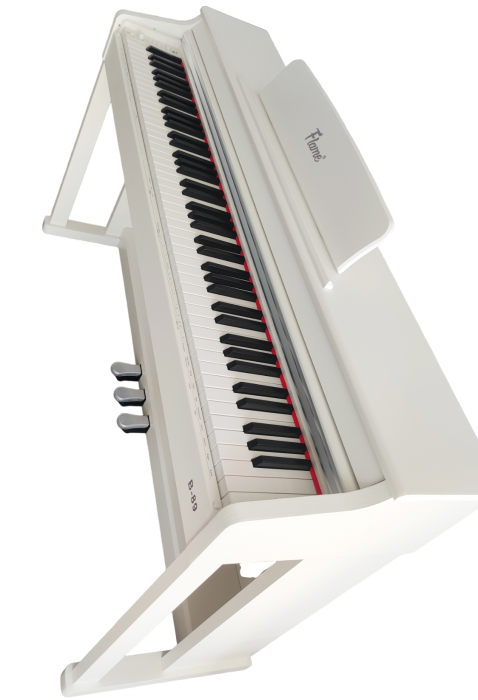 Set Pian Digital Flame B89 WH Alb + Scaun Classic Cantabile [5]