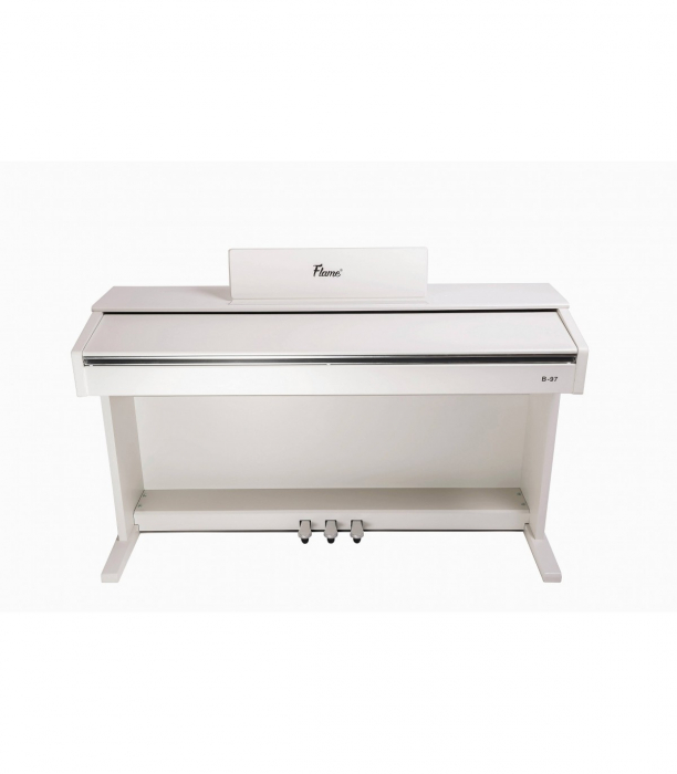 Pian Digital Flame B97 WH Alb + Scaun Classic Cantabile [18]