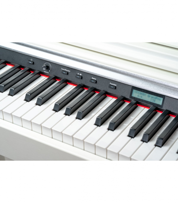 Pian Digital Flame B97 WH Alb + Scaun Classic Cantabile [13]