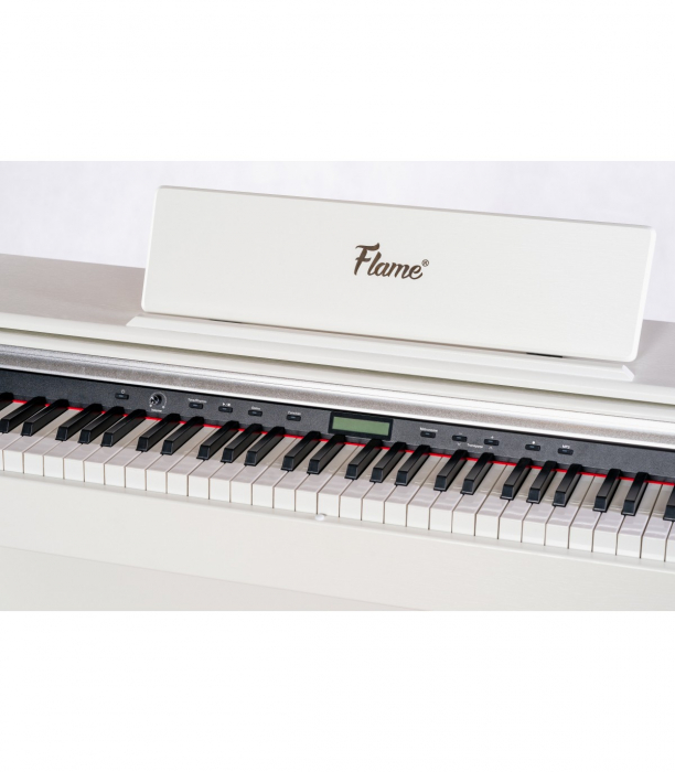 Pian Digital Flame B97 WH Alb + Scaun Classic Cantabile [11]