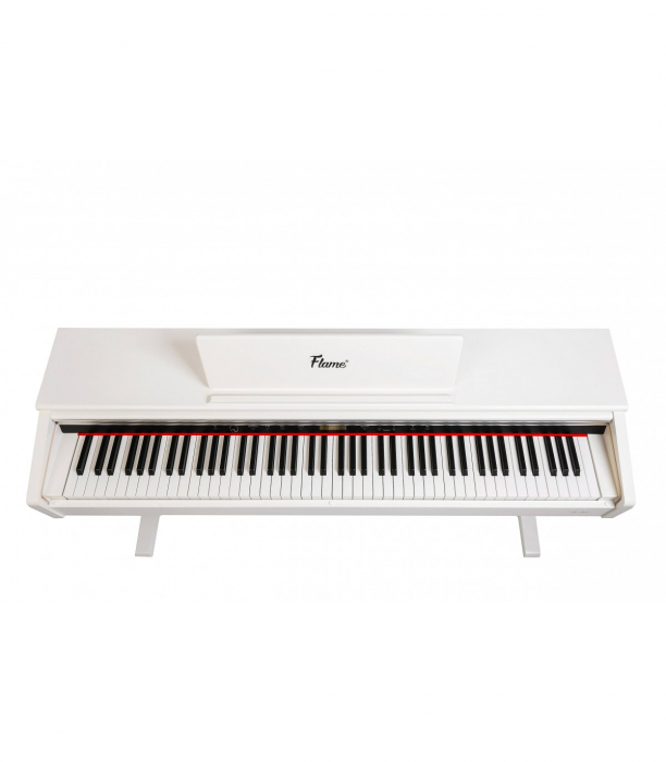 Pian Digital Flame B97 WH Alb + Scaun Classic Cantabile [5]