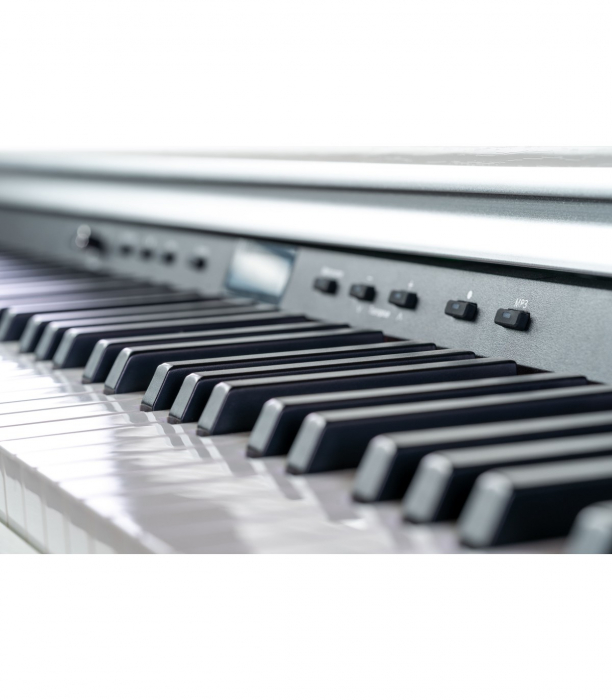 Pian Digital Flame B97 WH Alb + Scaun Classic Cantabile [14]