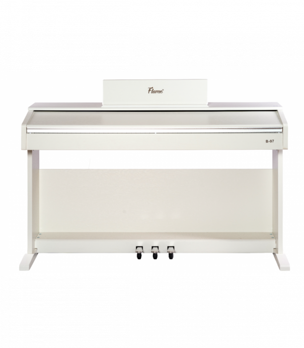 Pian Digital Flame B97 WH Alb + Scaun Classic Cantabile [2]