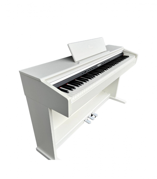 Pian Digital Flame B97 WH Alb + Scaun Classic Cantabile [4]