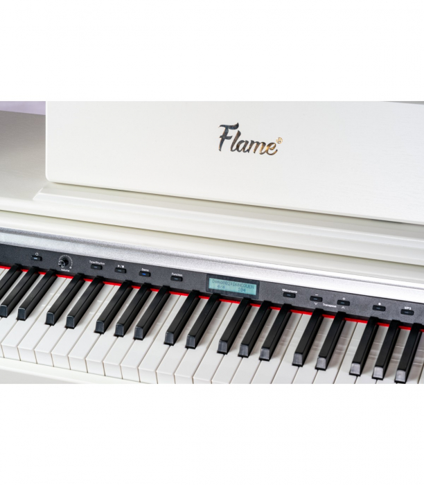 Pian Digital Flame B97 WH Alb + Scaun Classic Cantabile [3]