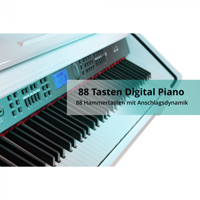 Pian digital FunKey DP-2688A Alb Mat [10]