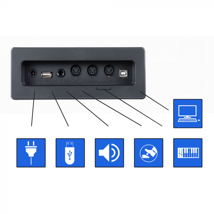 Pian digital FunKey DP-2688A Negru Mat [5]