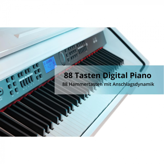 Pian digital FunKey DP-2688A Alb lucios [6]