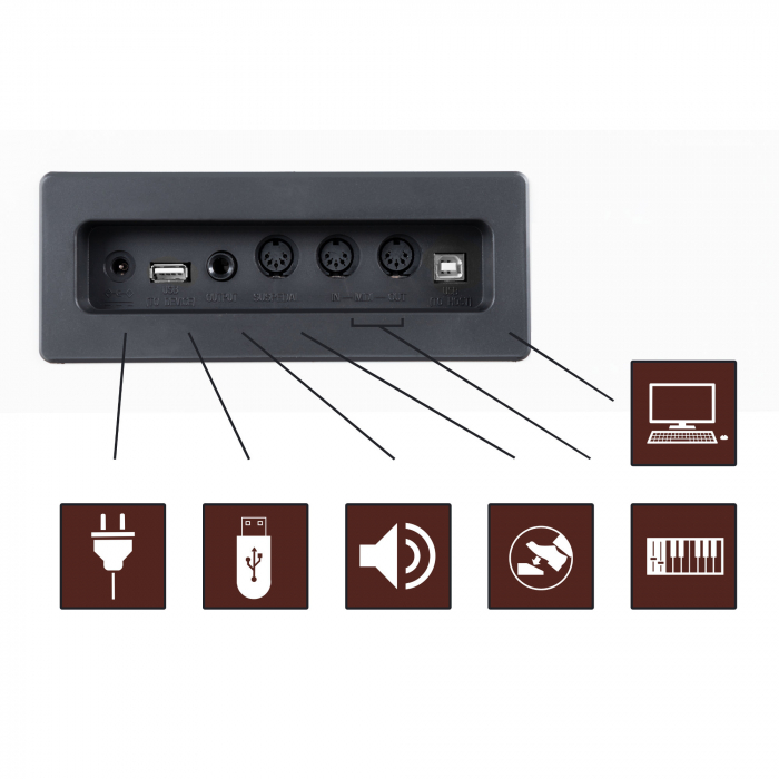Pian digital FunKey DP-2688A Maro Mat [7]