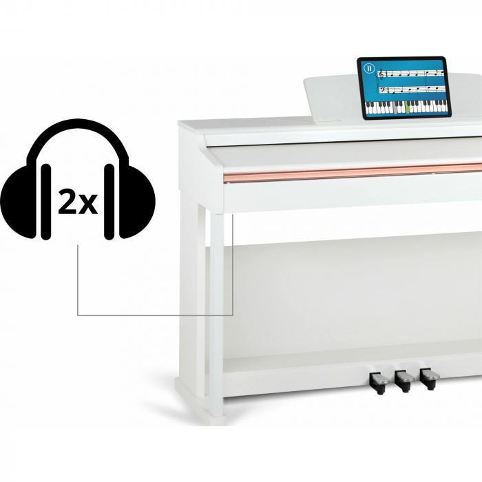 Pian Digital McGrey DP-19 WM Alb Mat [9]