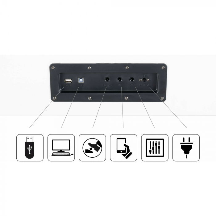 Pian Digital McGrey DP-19 WM Alb Mat [5]