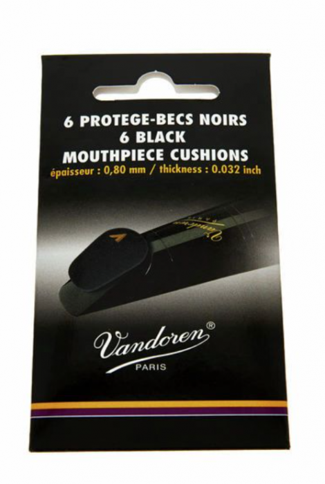 Plasture pentru mustiuc Vandoren Mouthpiece Cushions 0,80 mm BK [4]