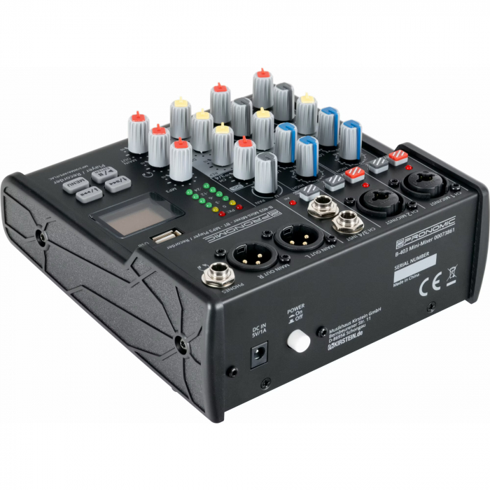 Pronomic B-403 Mini Mixer Bluetooth USB Recording [9]