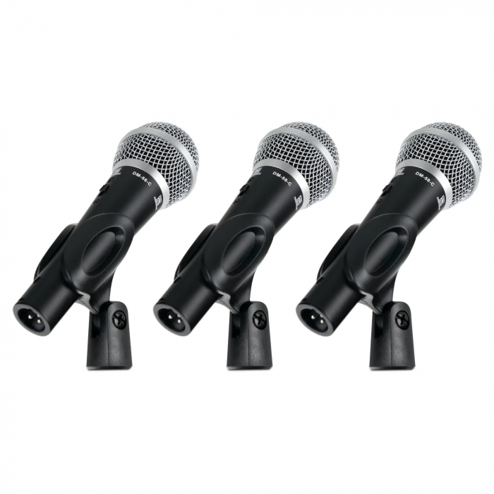 Pronomic DM-58-C  Set 3x  Microfon Vocal [2]