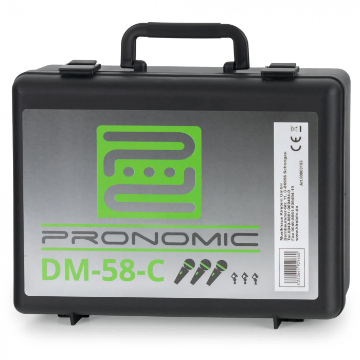 Pronomic DM-58-C  Set 3x  Microfon Vocal [7]