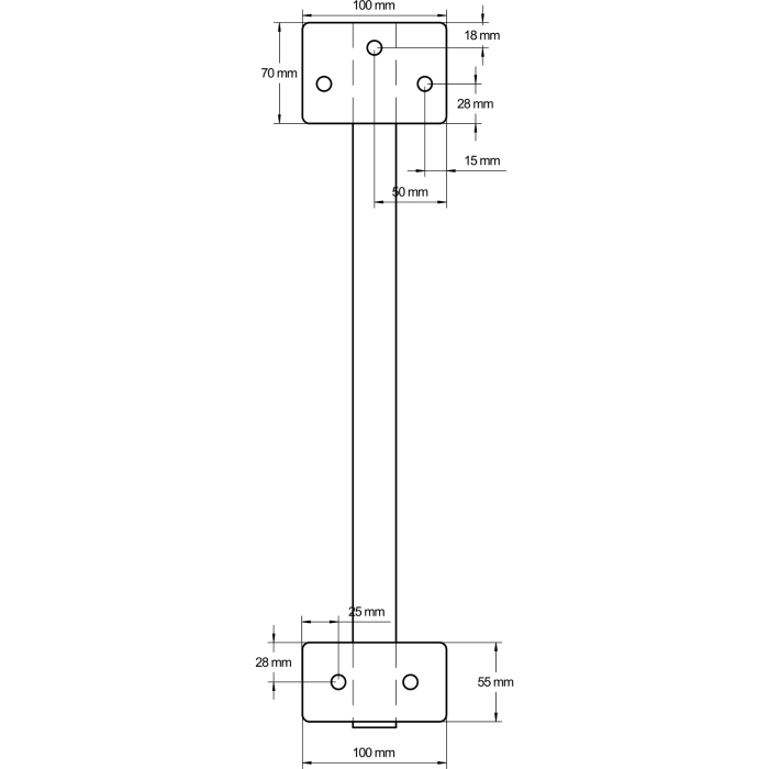 Pronomic WSM-1  Stativ de perete pentru boxa [5]