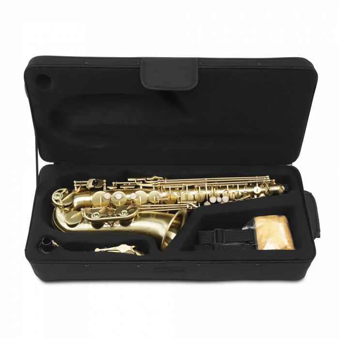 Saxofon Alto Classic Cantabile AS-450 Eb Gold Brushed [5]
