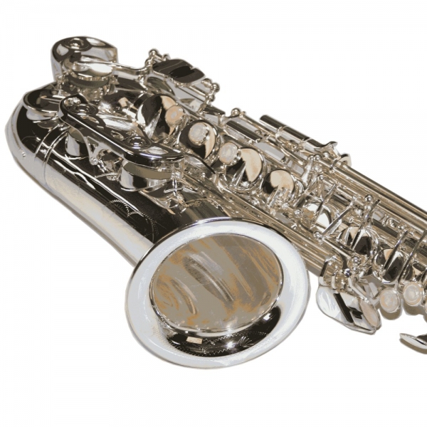 Saxofon Alto Karl Glaser® Argintiu Vintage DEMO [4]