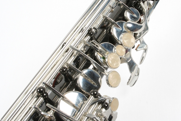 Saxofon Alto Karl Glaser® NEGRU+ARGINTIU Black&Silver [4]