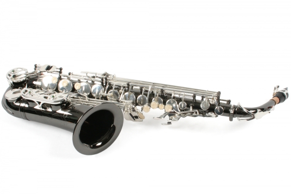 Saxofon Alto Karl Glaser® NEGRU+ARGINTIU Black&Silver [2]