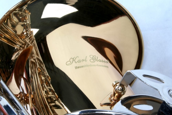Saxofon Alto Karl Glaser® AURIU + clape argintiu [7]