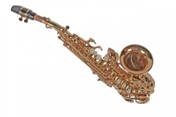 Saxofon Sopran curbat Karl Glaser®  Sopranina Bb AURIU Gold Saxophone Neuenkirchen-Germany [3]