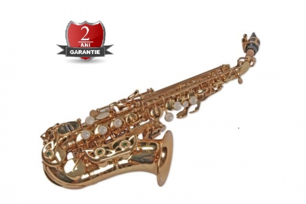 Saxofon Sopran curbat Karl Glaser®  Sopranina Bb AURIU Gold Saxophone Neuenkirchen-Germany [8]