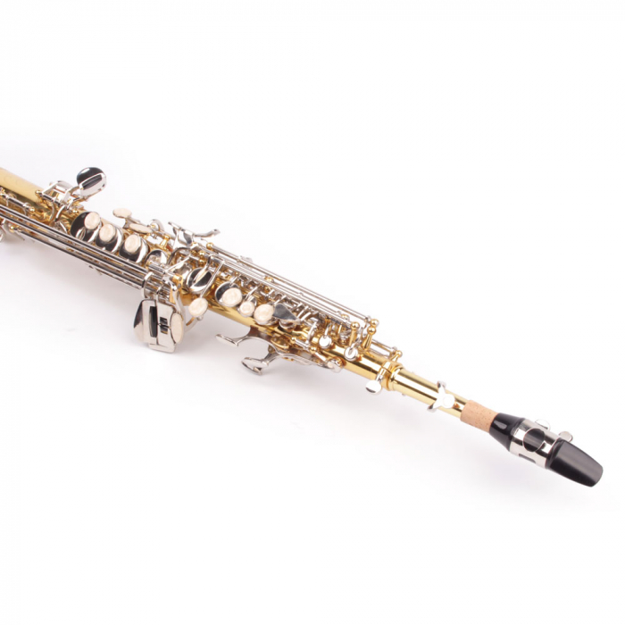 Saxofon Sopran drept Karl Glaser AURIU & clape argintii [2]