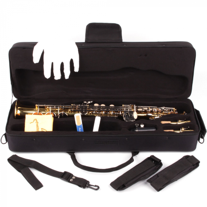 Saxofon Sopran drept Karl Glaser AURIU & clape argintii [6]