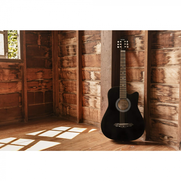 Set chitara acustica Rocktile WSD-5C-BK Slim Line Cutaway Negru [2]