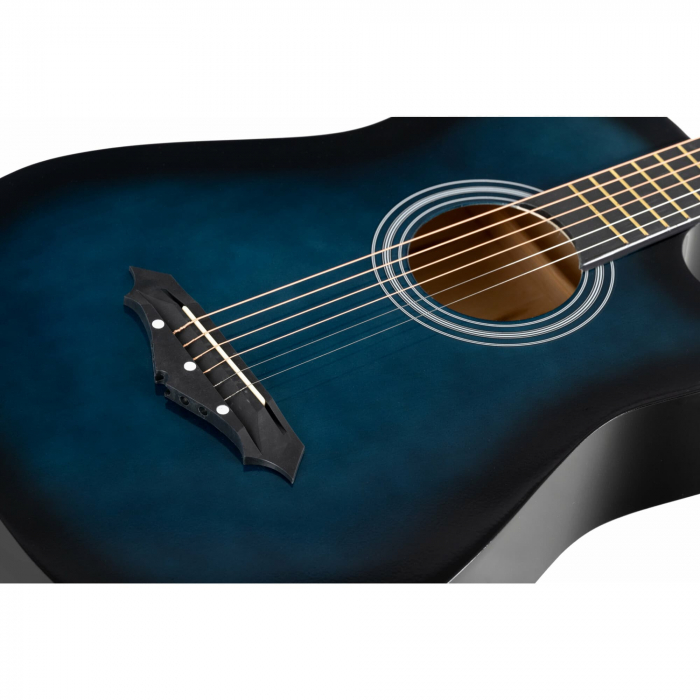 Set chitara acustica Rocktile WSD-5C-BUB Albastru Slim Line Cutaway [10]