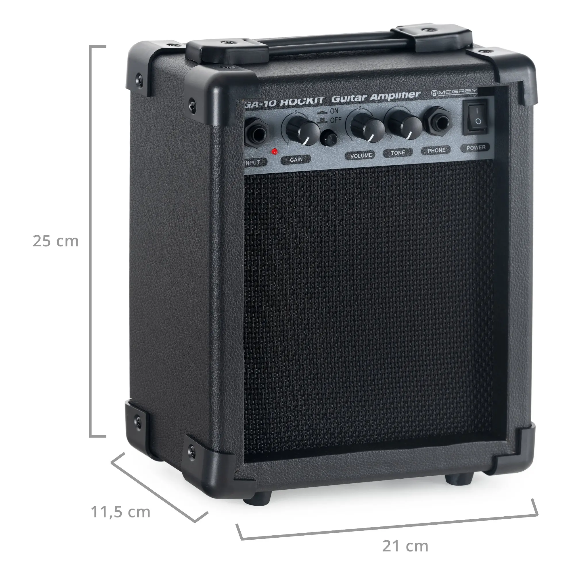 Set chitara electrica  McGrey Rockit Guitar ST Negru [10]