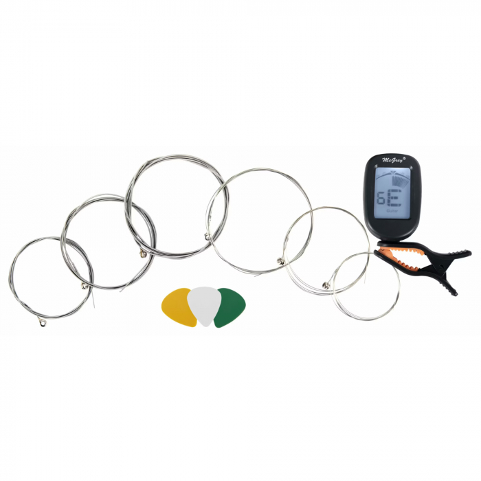 Set chitara electrica  McGrey Rockit Guitar ST Rosu [6]
