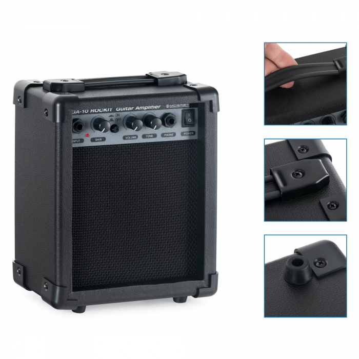 Set chitara electrica  McGrey Rockit Guitar ST Rosu [11]