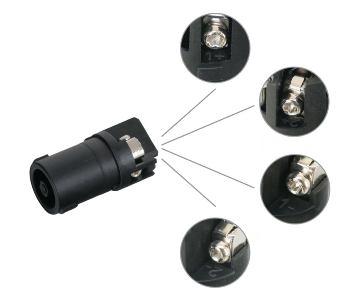 Set Conector boxa SpeakOn Pronomic 4SPM [3]