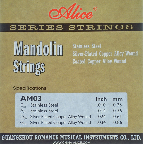 Set corzi Mandolina Alice AM03 [2]