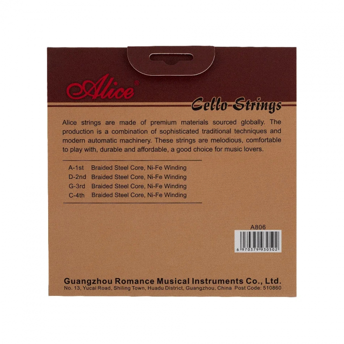 Set corzi violoncel Alice A806 [3]