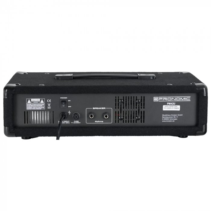Set Mixer Amplificat Pronomic PM-42 + boxe McGrey Festival15 [4]