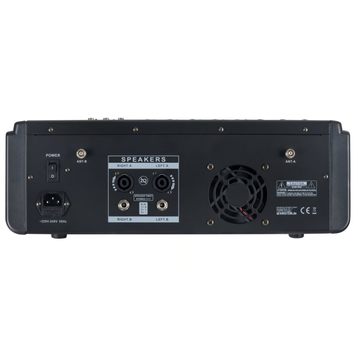 Set Mixer amplificat Pronomic Powermixer 800 + Boxe pasive McGrey SL 12-3 600+600W + cabluri + stativ [4]